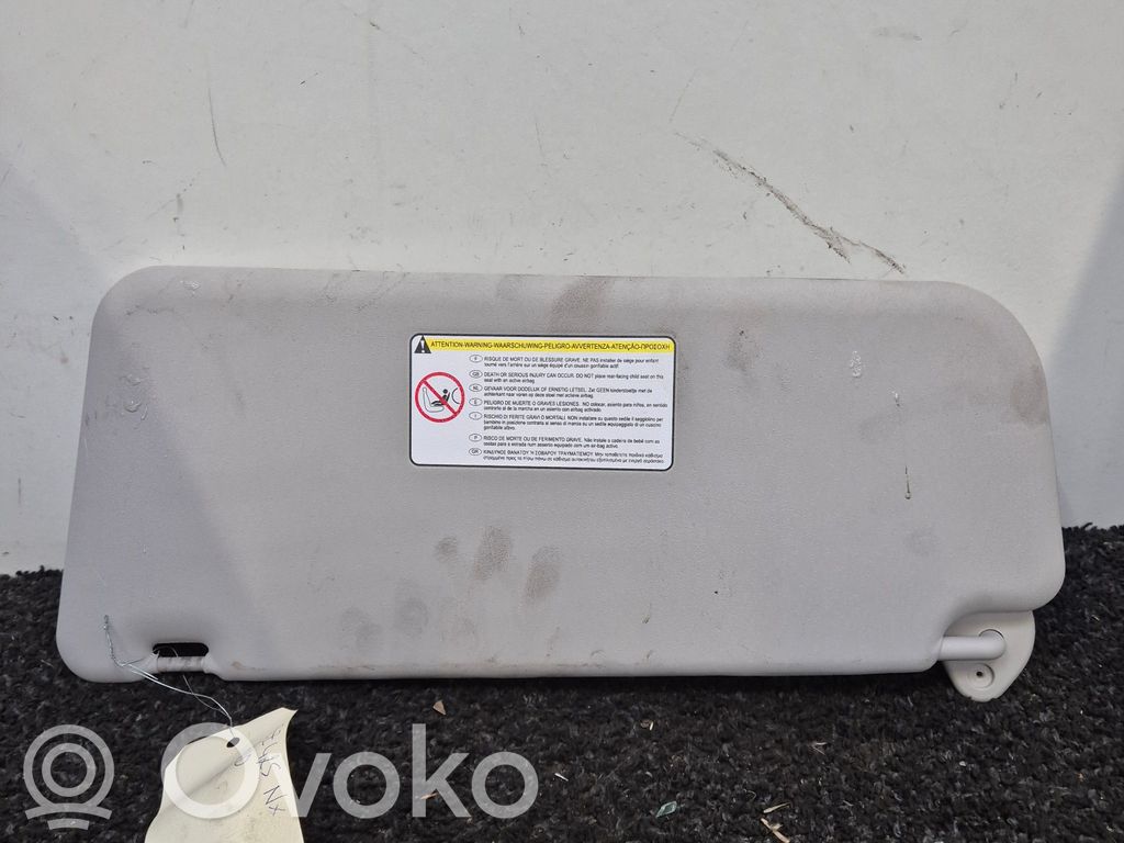 Citroen Jumpy Sun visor 