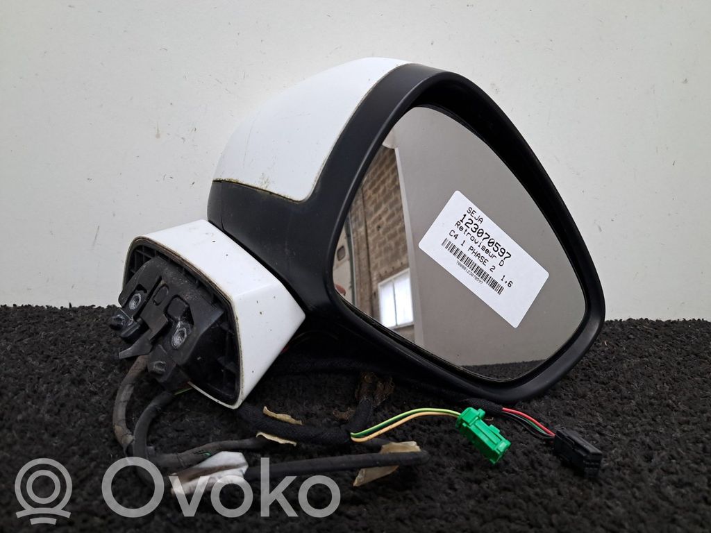 Citroen C4 I Espejo lateral manual 