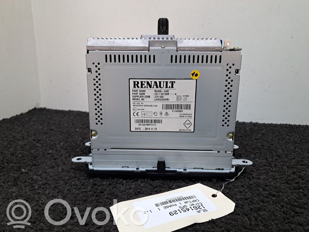 Renault Captur Ecran/afișaj/ecran mic 