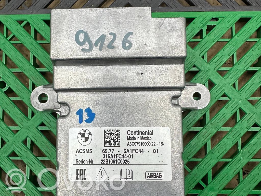 BMW 3 G20 G21 Airbag control unit/module 