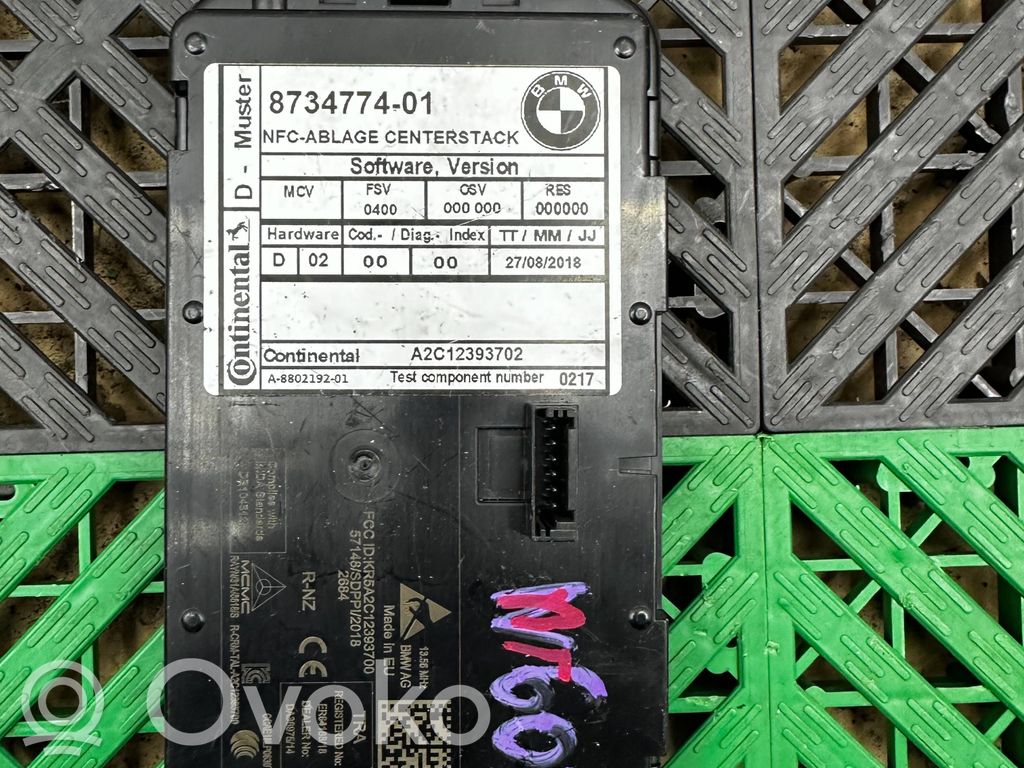 BMW 3 G20 G21 Wireless charging module 