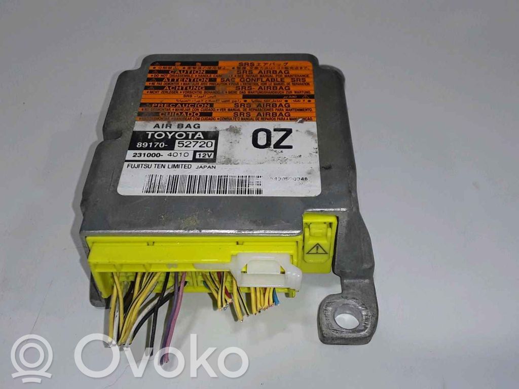 Toyota Yaris Sterownik / Moduł Airbag 
