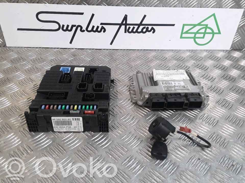 Peugeot 207 Engine ECU kit and lock set 