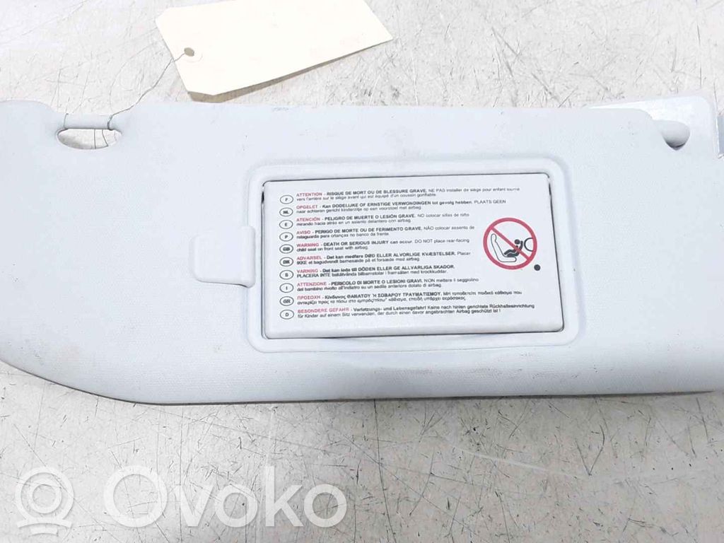 Osłona przeciwsłoneczna   16079196PR,20240651,4664361,VDMS13
