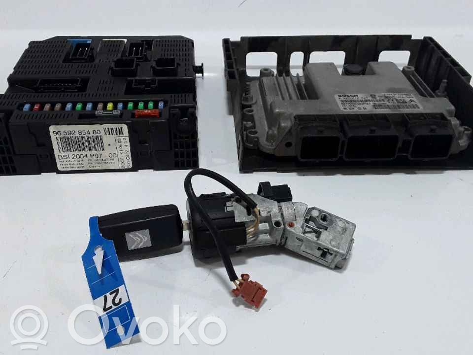 Citroen C3 Engine ECU kit and lock set 