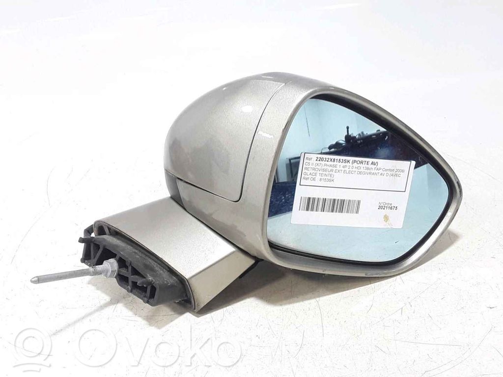 Citroen C5 Elektryczne lusterko boczne drzwi przednich 