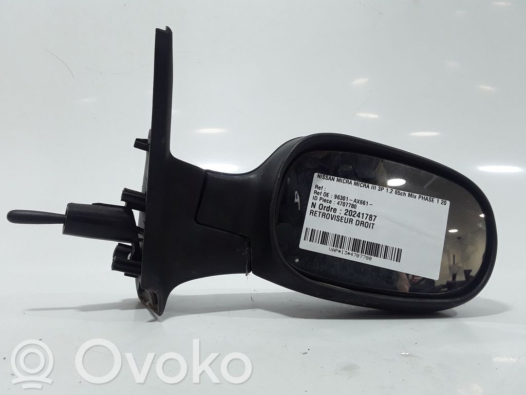 Nissan Micra Elektryczne lusterko boczne drzwi przednich 