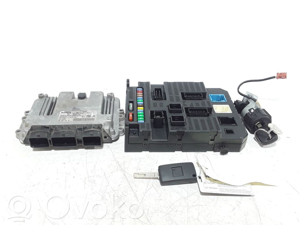 Citroen C3 Kit centralina motore ECU e serratura 