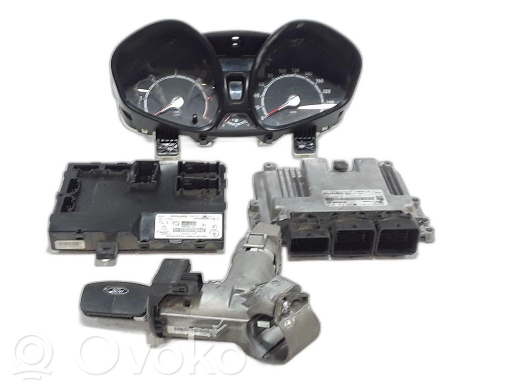 Ford Fiesta I Komputer / Sterownik ECU i komplet kluczy 