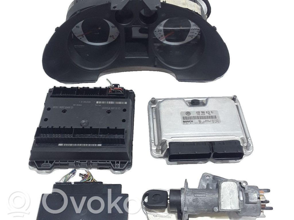 Seat Ibiza III (6L) Engine ECU kit and lock set 