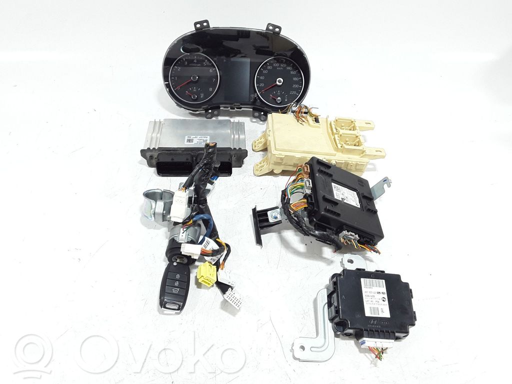KIA Picanto Juego de cerradura y set ECU del motor 
