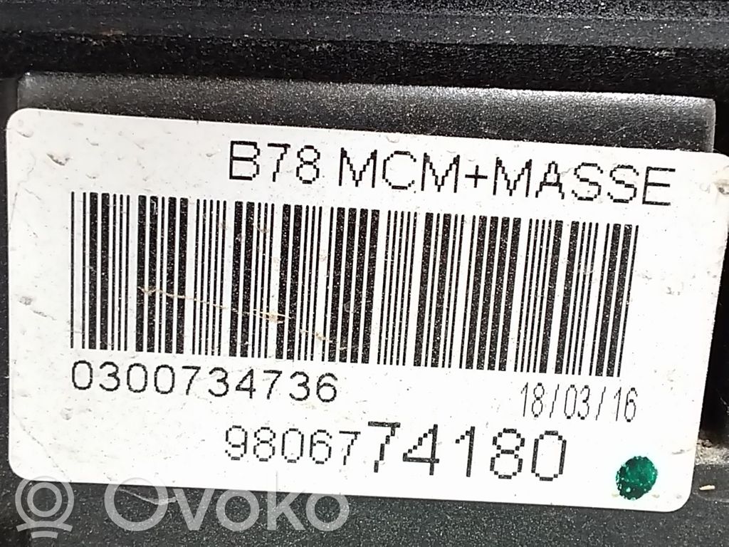 Citroen C4 Grand Picasso Schaltkulisse