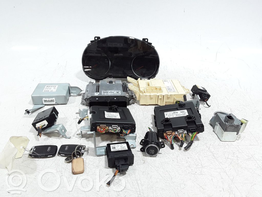 KIA Sportage Komputer / Sterownik ECU i komplet kluczy 