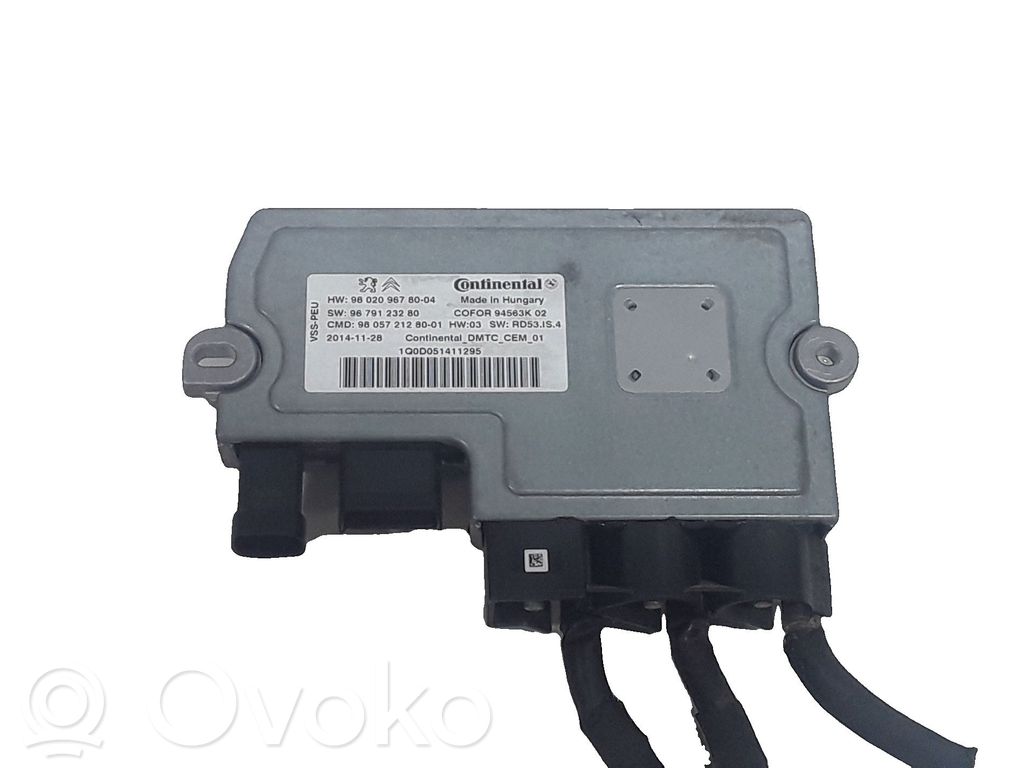Peugeot 5008 Module de commande marche/arrêt