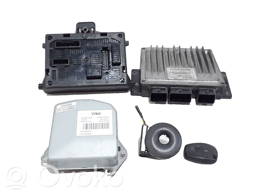 Renault Clio III Kit centralina motore ECU e serratura