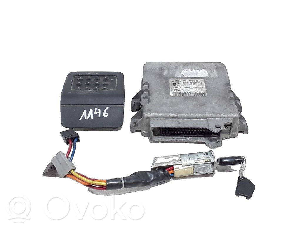 Peugeot 106 Kit calculateur ECU et verrouillage 