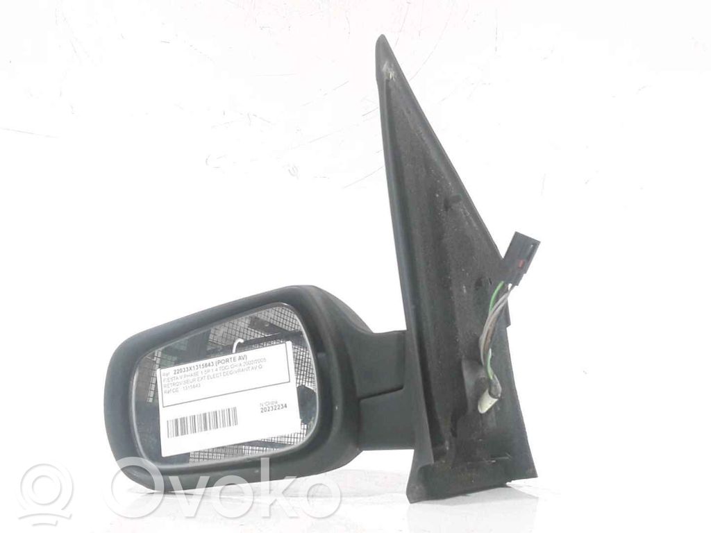 Ford Fiesta Espejo lateral eléctrico de la puerta delantera 