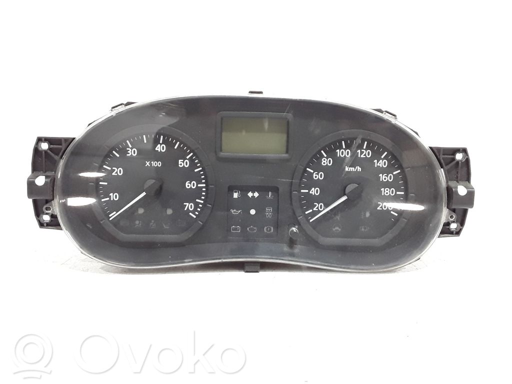 Dacia Logan I Geschwindigkeitsmesser Cockpit