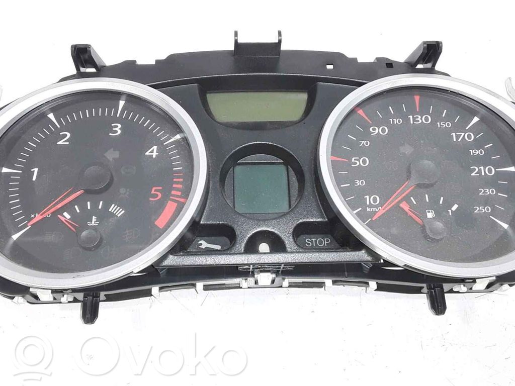 Renault Megane II Geschwindigkeitsmesser Cockpit