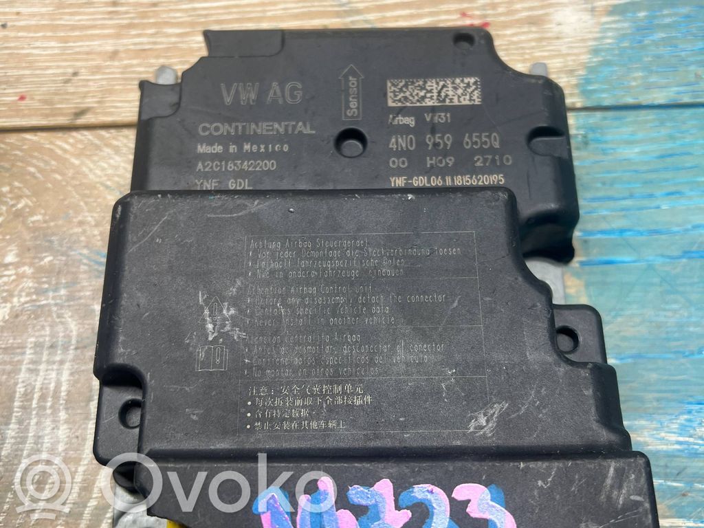 Audi A6 S6 C8 4K Unitate/modul de comandă airbaguri 