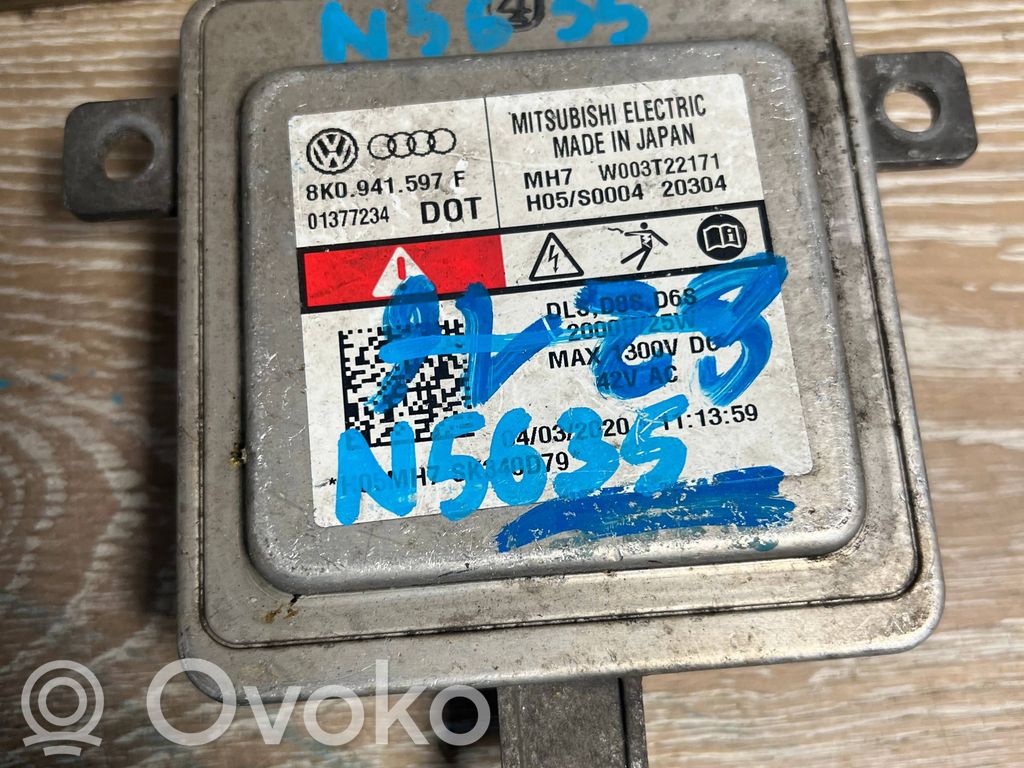 Audi A4 S4 B8 8K Moduł poziomowanie świateł Xenon 