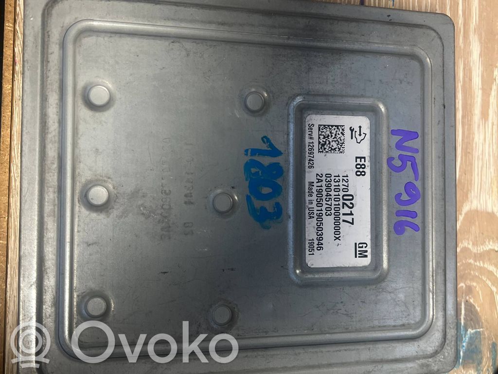 Opel Astra K Engine control unit/module 