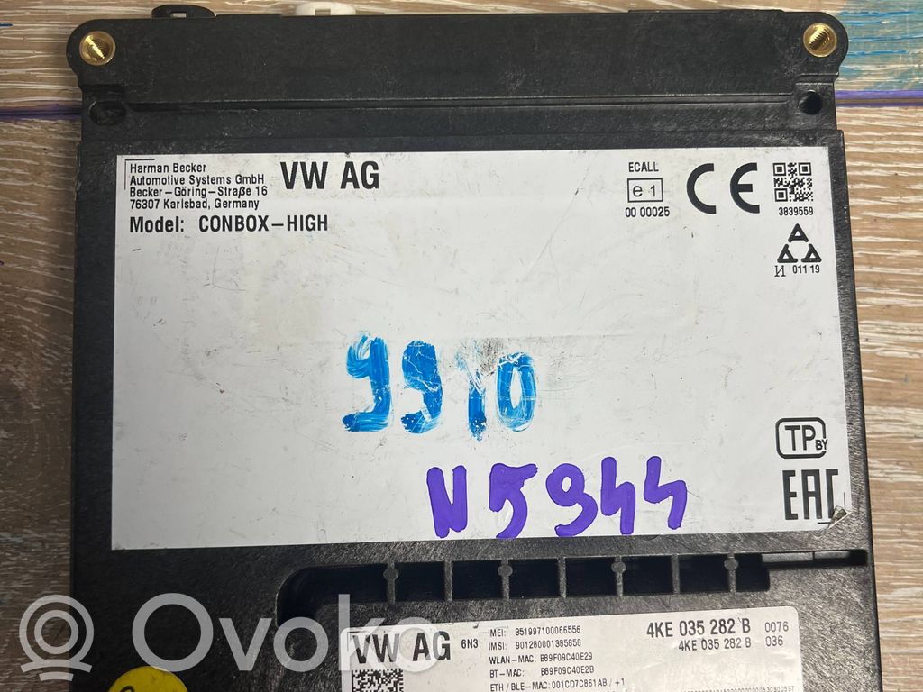 Volkswagen Touran I Other control units/modules 