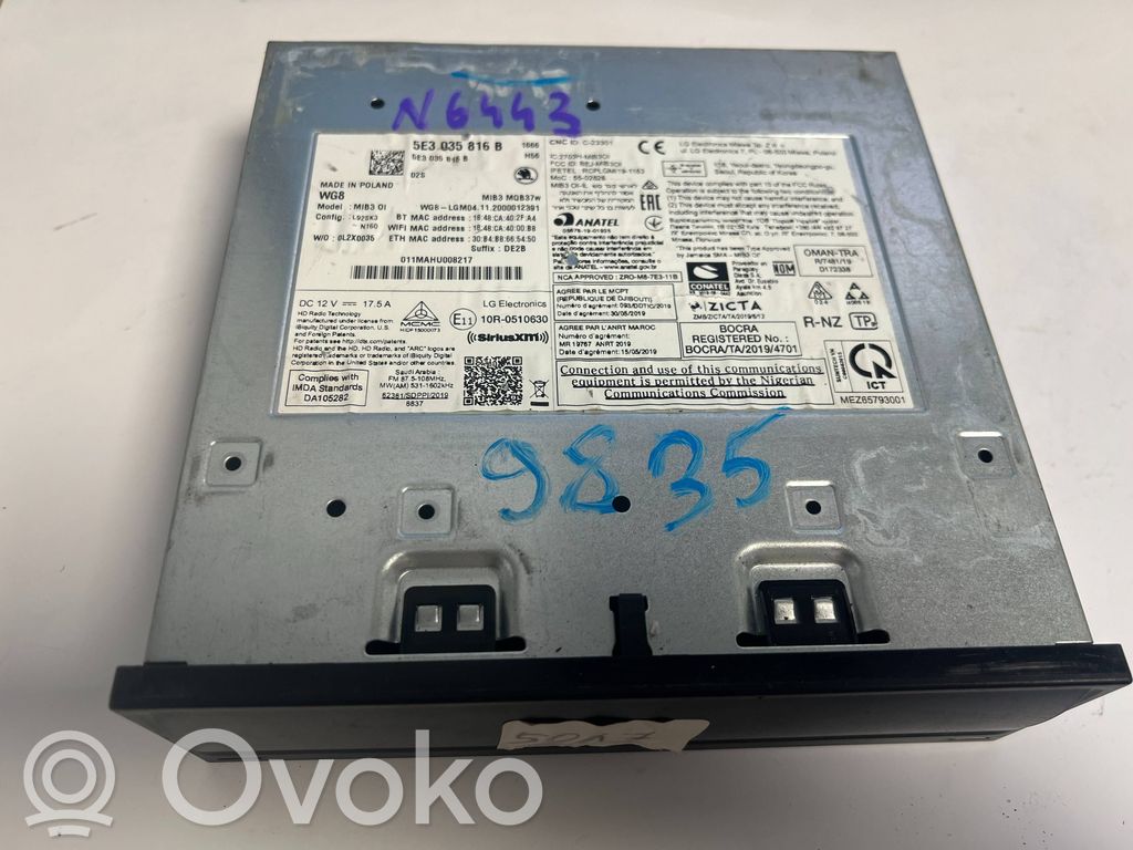 Skoda Octavia Mk4 CD / DVD Navigation 
