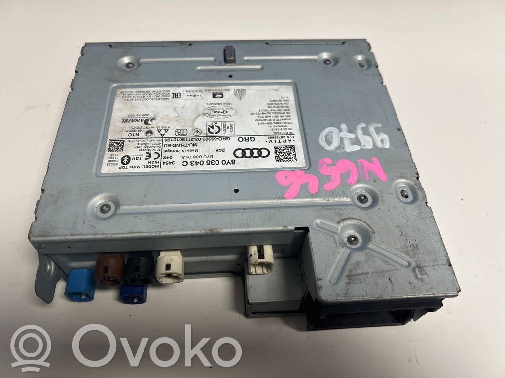 Audi A3 8Y Radio/CD/DVD/GPS head unit 