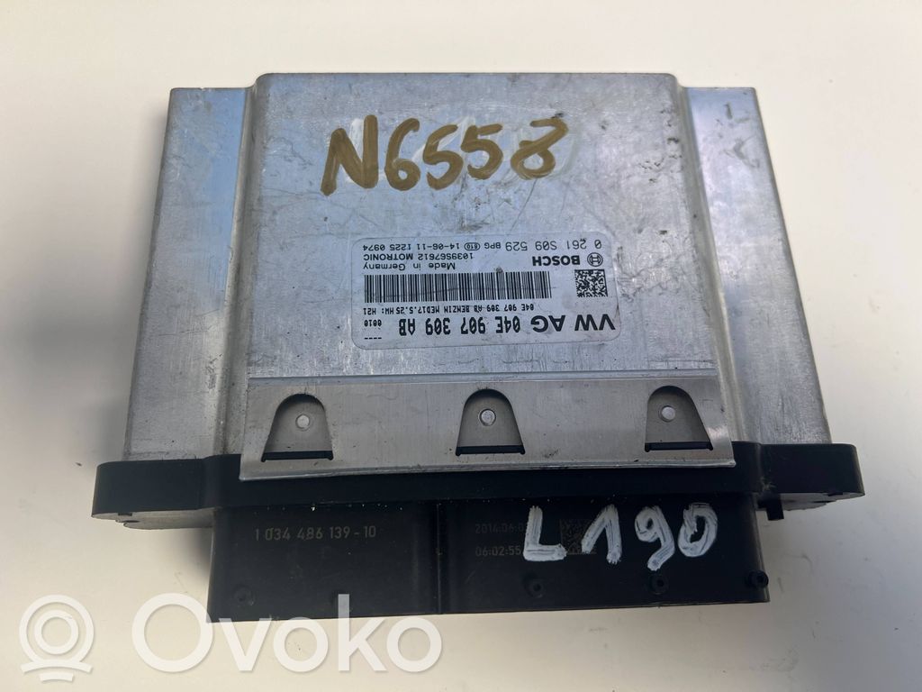 Engine control unit/module   04E907309AB