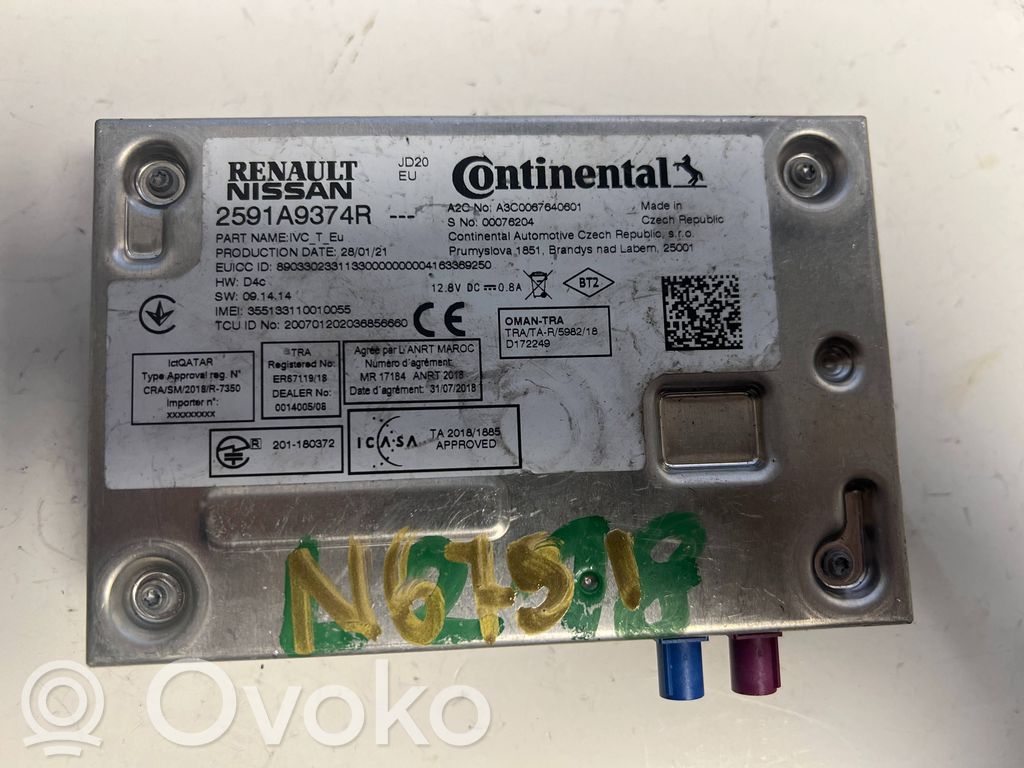 Autres unités de commande / modules   2591A9374R