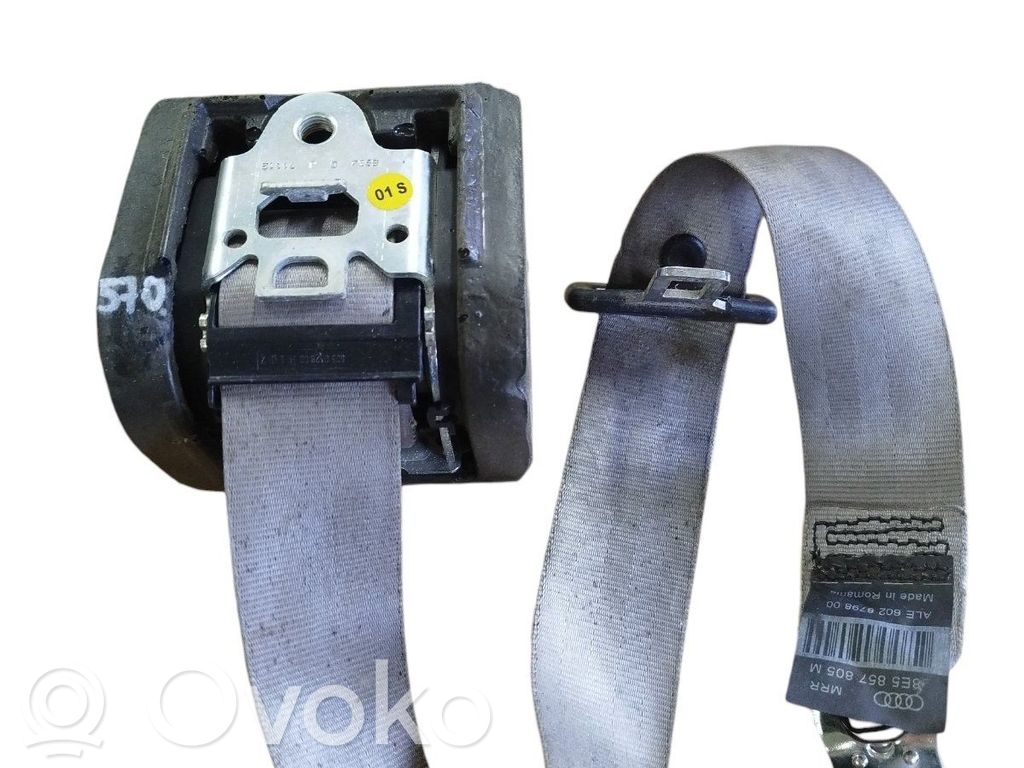 Audi A4 S4 B7 8E 8H Cinturón trasero 