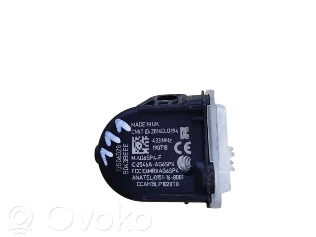 Opel Astra K Tire pressure sensor 