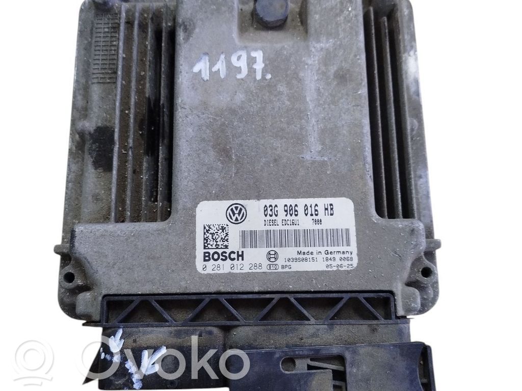 Seat Altea Engine control unit/module 