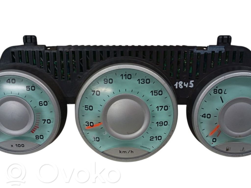 Peugeot 807 Speedometer (instrument cluster) 