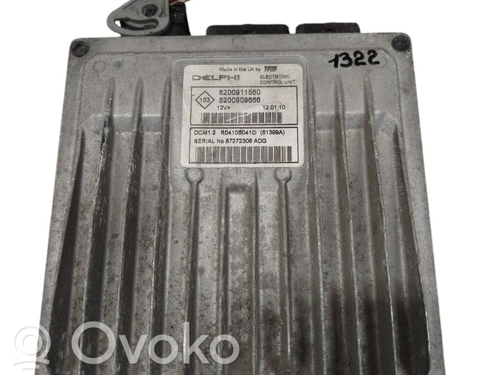 Renault Megane II Engine control unit/module 