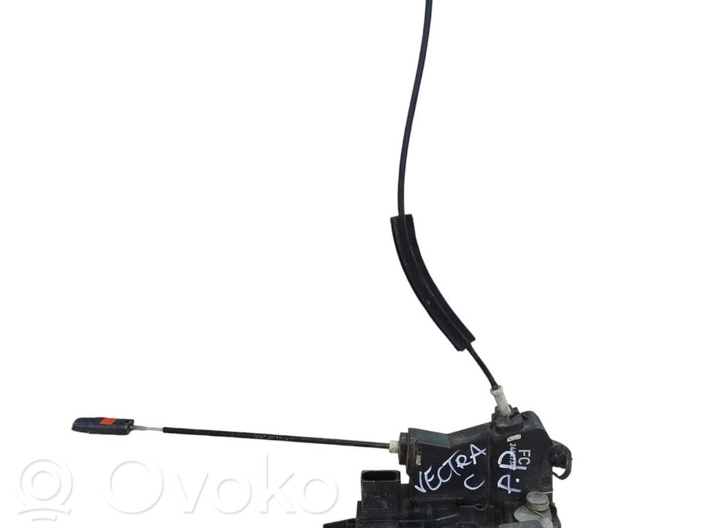 Opel Vectra C Front door lock 