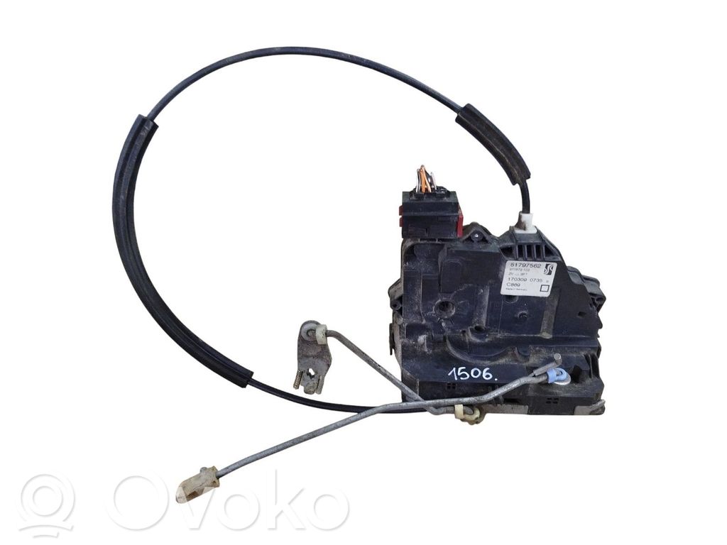 Fiat Grande Punto Zamek drzwi przednich 