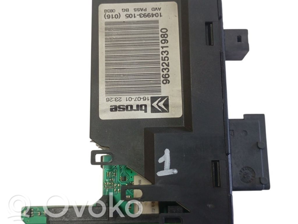Citroen C5 Etuoven ikkunan nostomoottori 