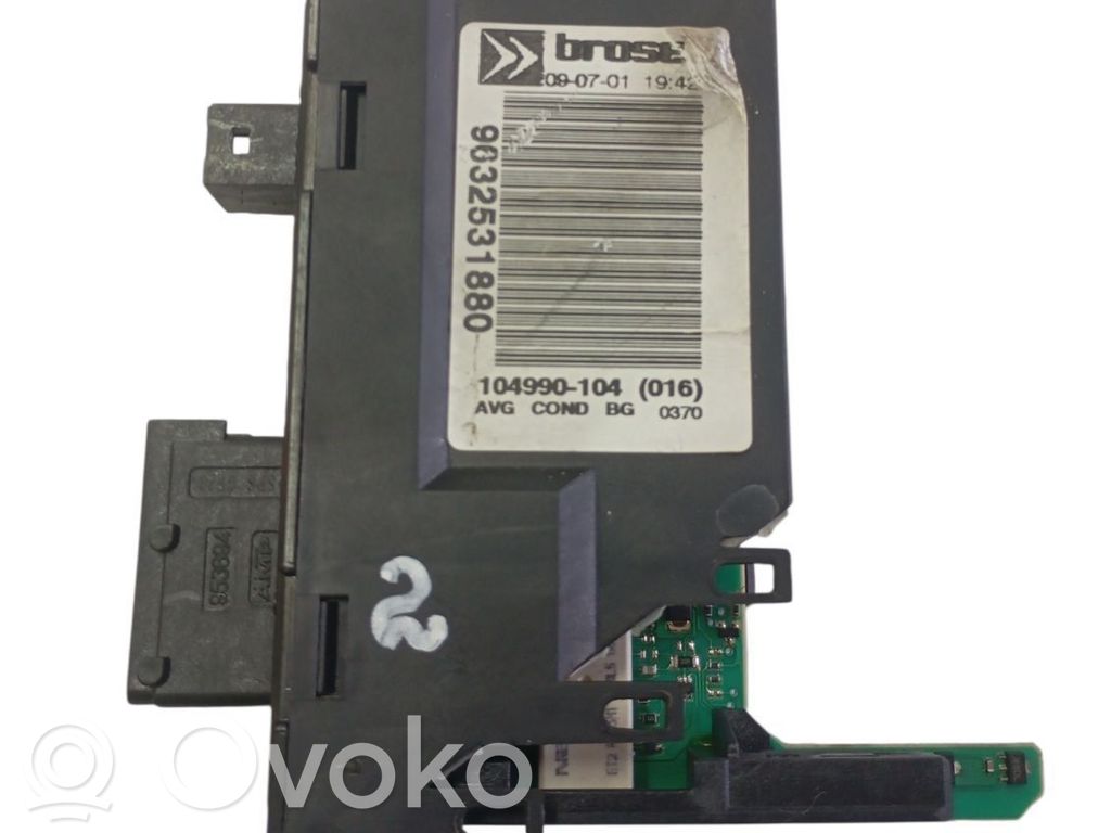 Citroen C5 Silnik regulatora szyby drzwi przednich 