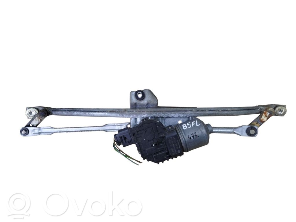 Volkswagen PASSAT B5.5 Mechanizm i silniczek wycieraczek szyby przedniej / czołowej 