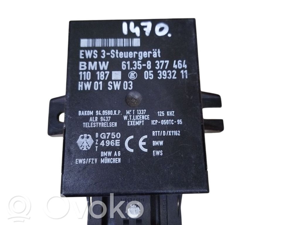 Immobilizer control unit/module   8377464,61358377464