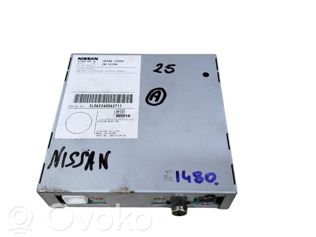 Nissan Qashqai GPS navigation control unit/module 