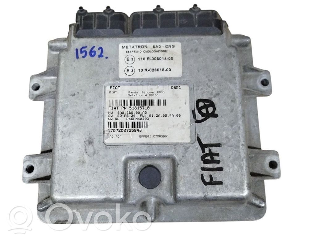 Unidad de control/módulo del motor   51815710
