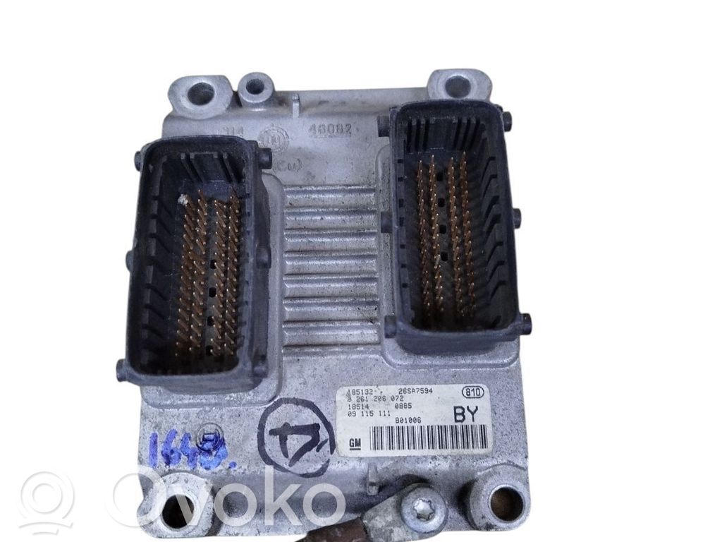 Opel Corsa C Engine control unit/module 