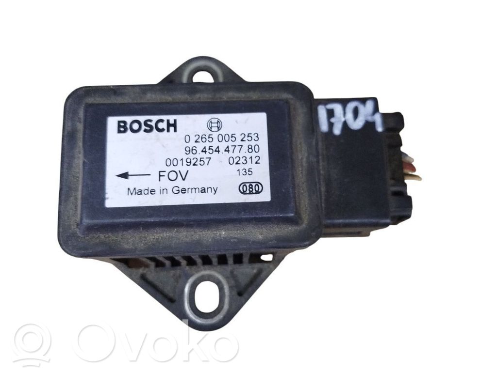 Peugeot 307 ESP acceleration yaw rate sensor 