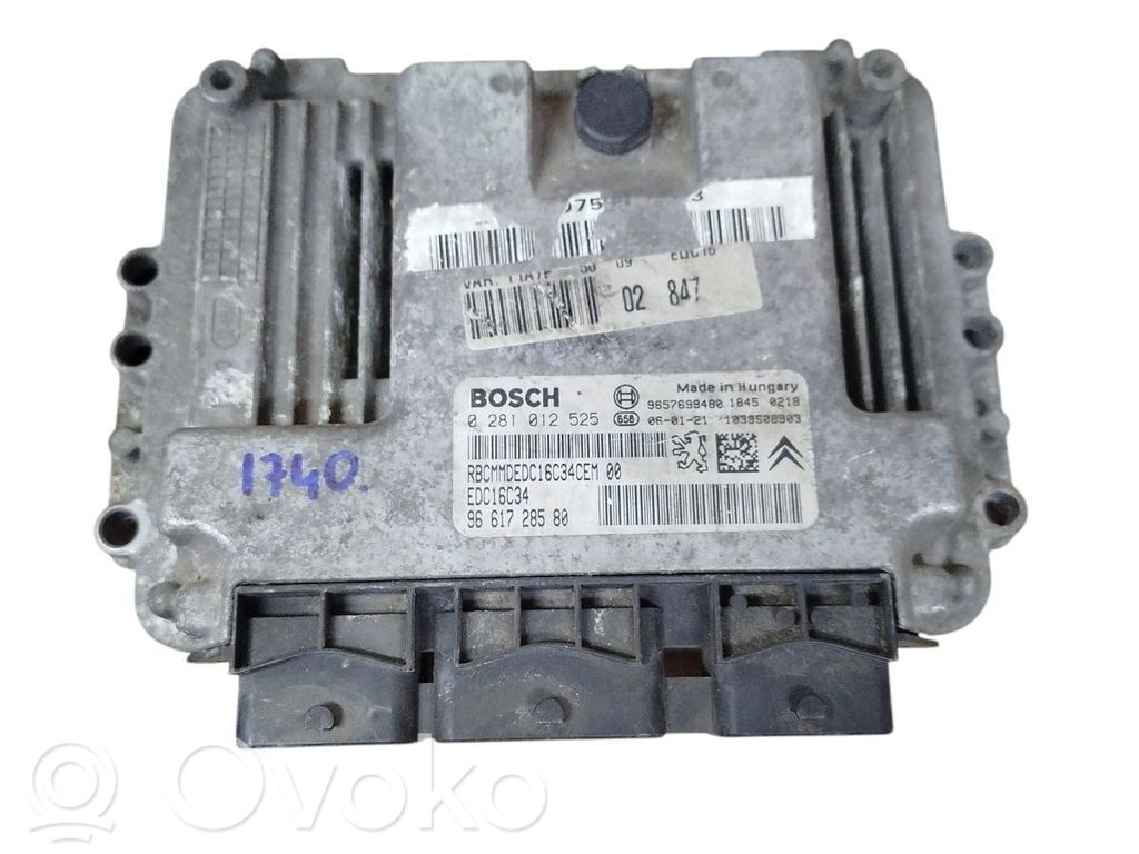 Peugeot 206 Engine control unit/module 
