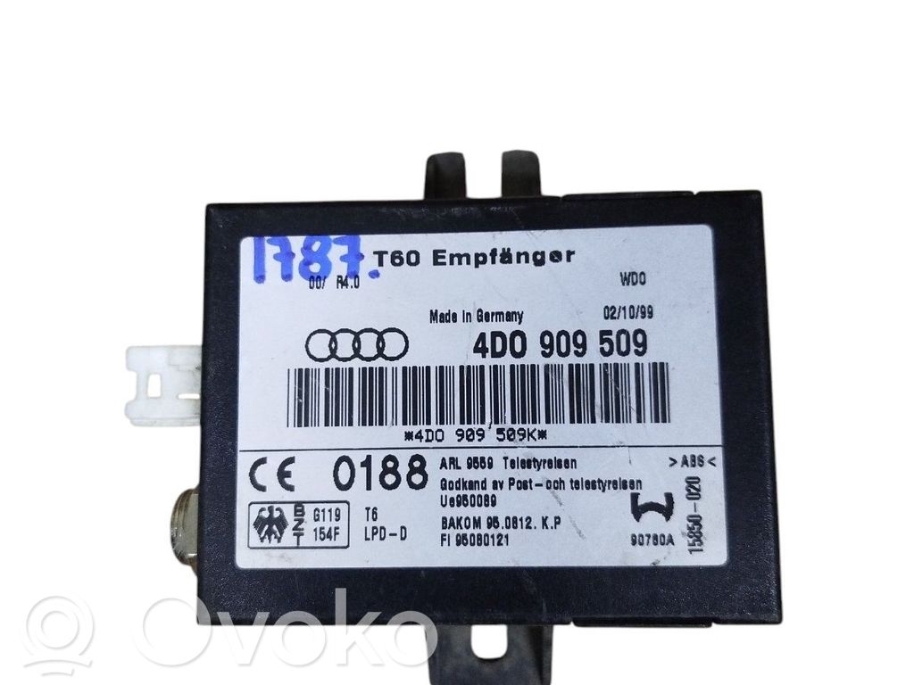 Audi A6 S6 C5 4B Auxiliary heating control unit/module 