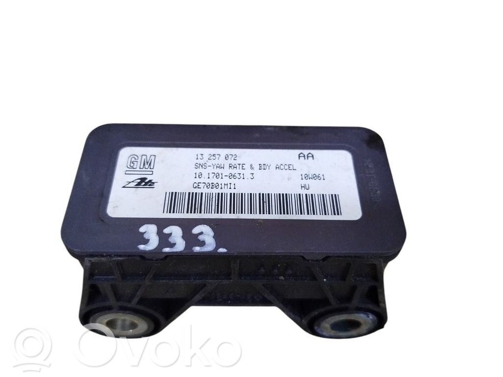Opel Astra H Sensor ESP de aceleración de frecuencia del intermitente 