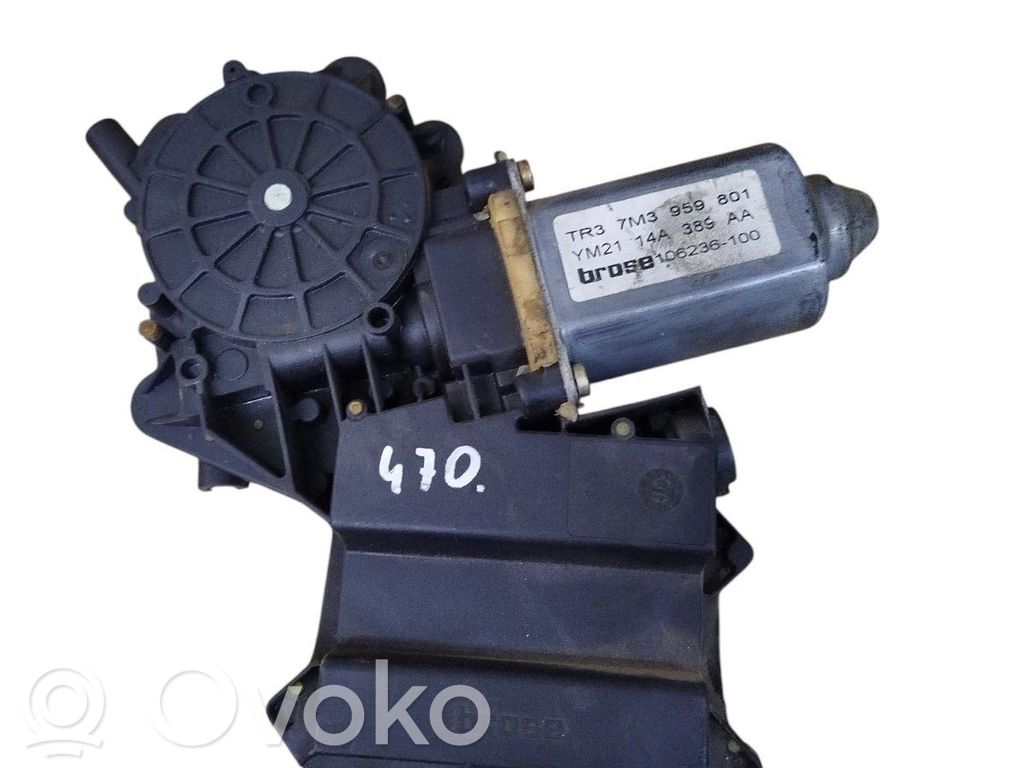 Elektryczny podnośnik szyby drzwi przednich   7M3959801